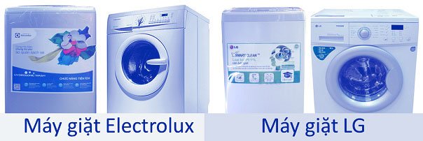nên chọn máy giặt electrolux hay lg