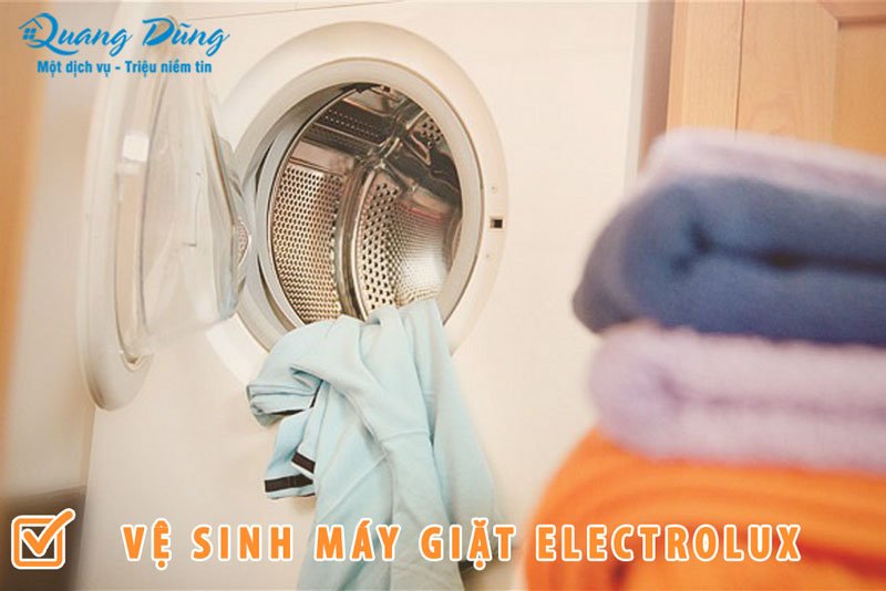 cách vệ sinh máy giặt electrolux cửa ngang