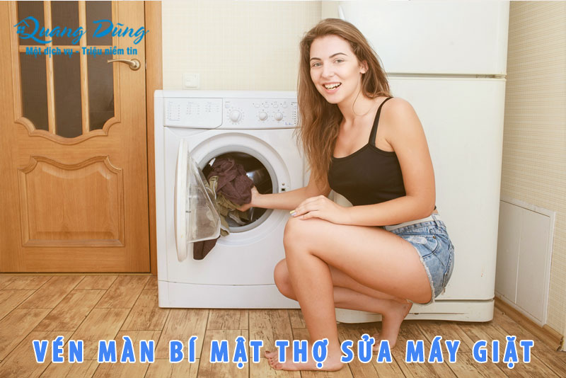 vén màn bí mật của thợ sửa máy giặt electrolux