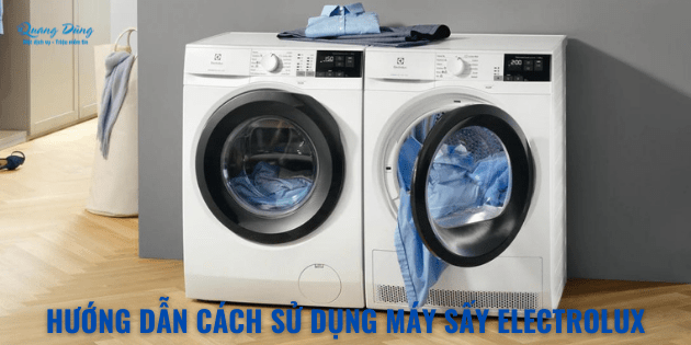 cách sử dụng máy sấy electrolux