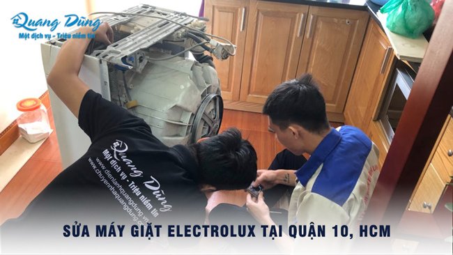 Dịch Vụ Sửa Máy Giặt Electrolux Tại Quận 10 Thành Phố Hồ Chí Minh
