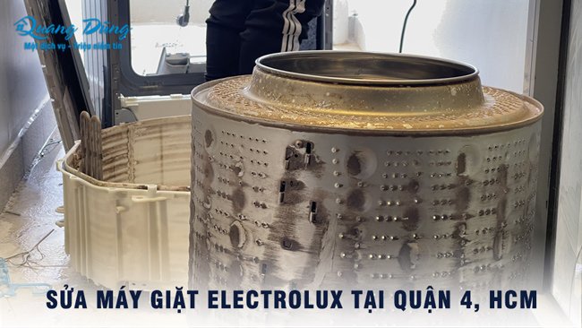 Dịch Vụ Sửa Máy Giặt Electrolux Tại Quận 4 Thành Phố Hồ Chí Minh