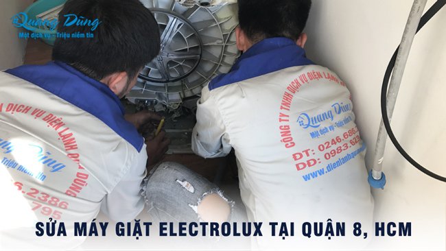 Dịch Vụ Sửa Máy Giặt Electrolux Tại Quận 8 Thành Phố Hồ Chí Minh